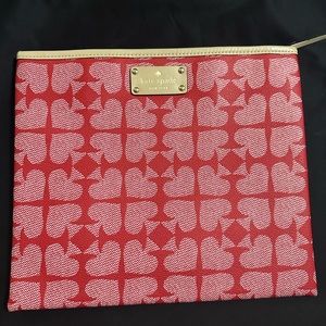 Kate Spade zip top pouch